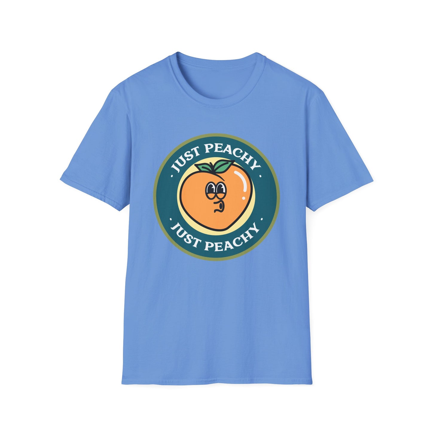 Food Tees, Funny Food T Shirts, Funny T Shirts, Shirt with Fruits, Shirt with Peach