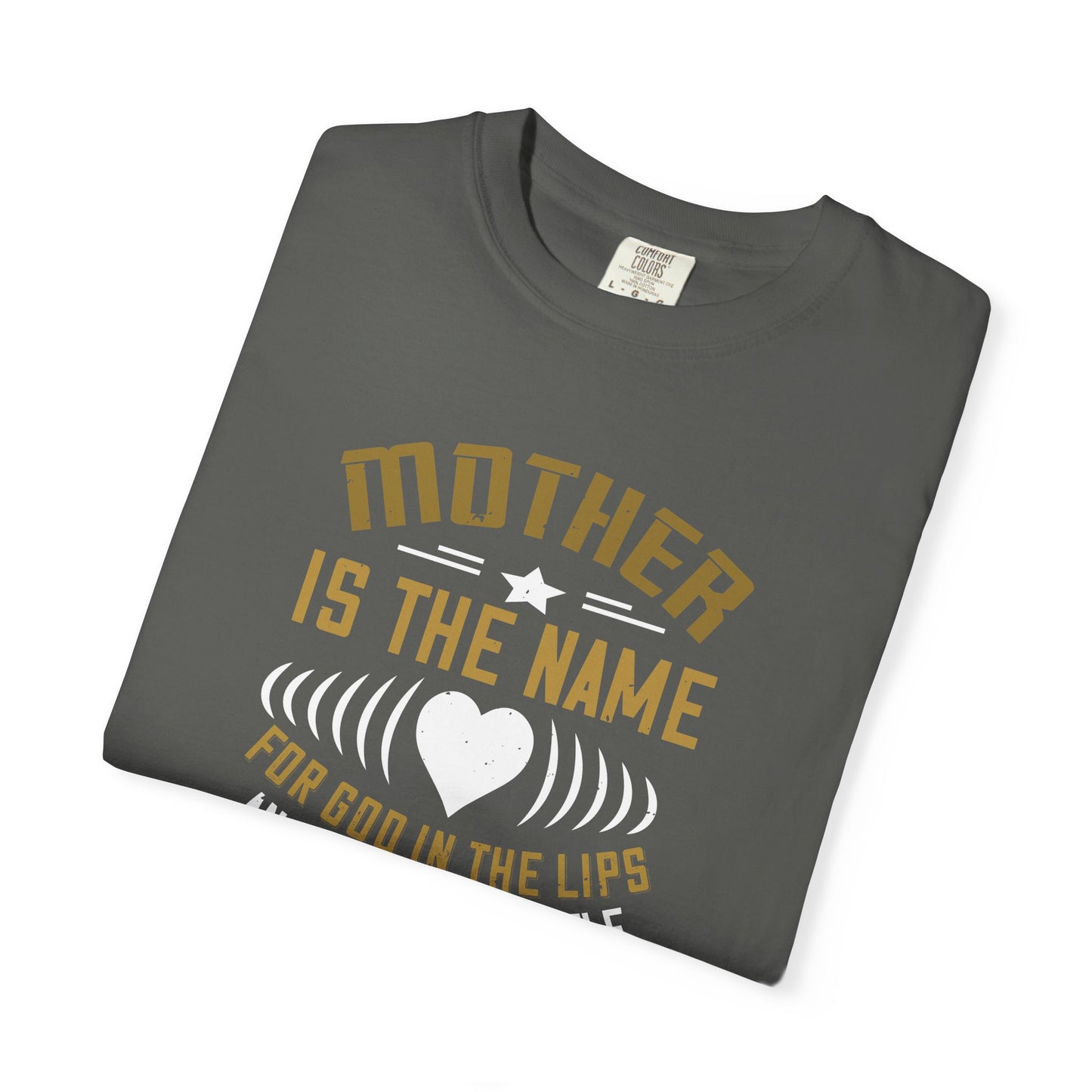 Mom T-shirt Mother Day Mama Tee Unisex Comfort Colors Garment-Dyed Cotton h83