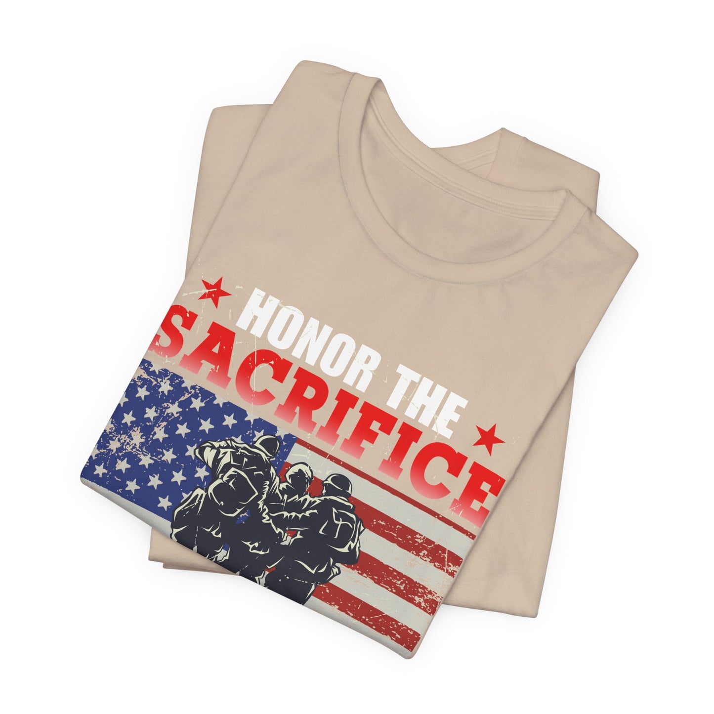 American Flag Graphic Unisex Cotton T-Shirt v24