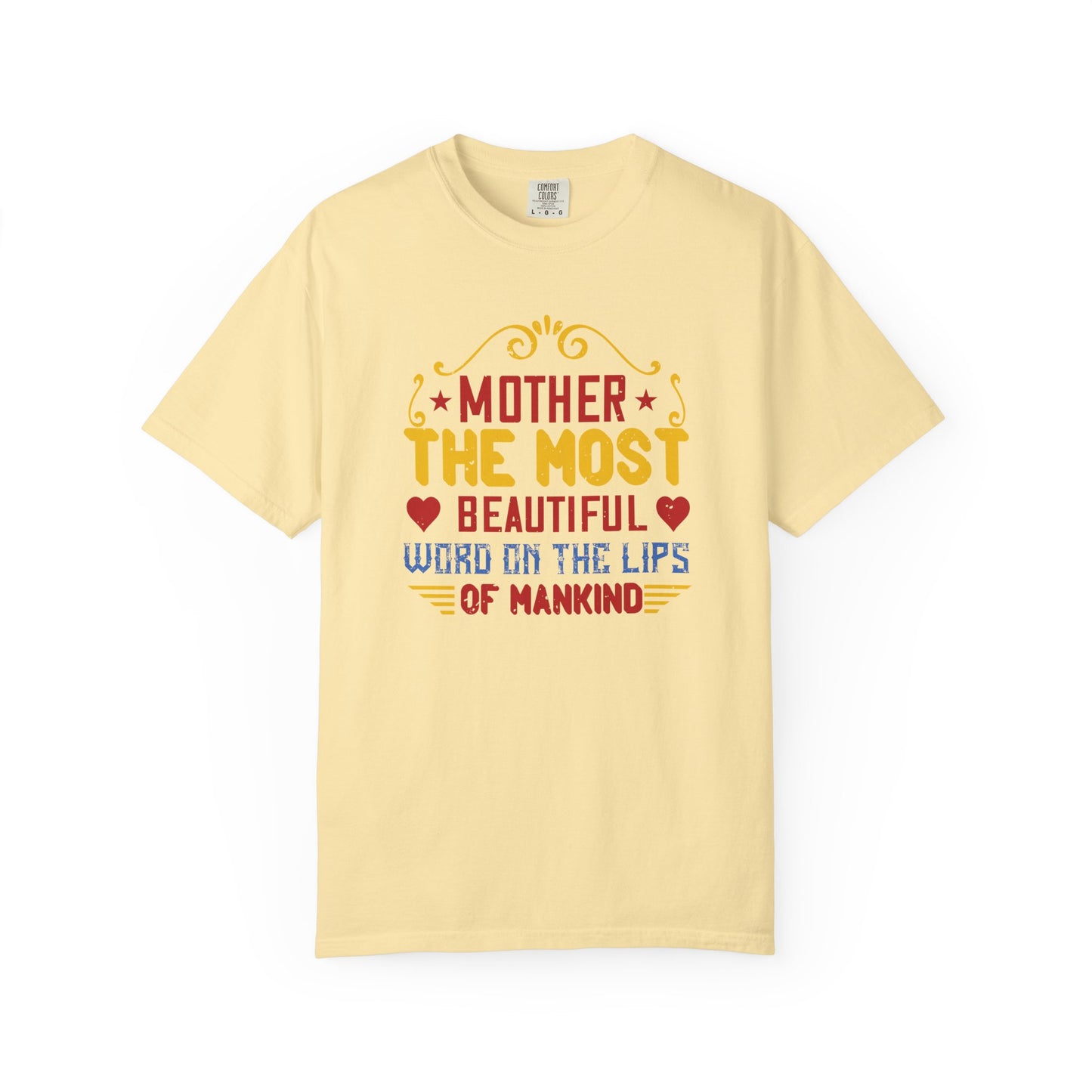 Mom T-shirt Mother Day Mama Tee Unisex Comfort Colors Garment-Dyed Cotton h84