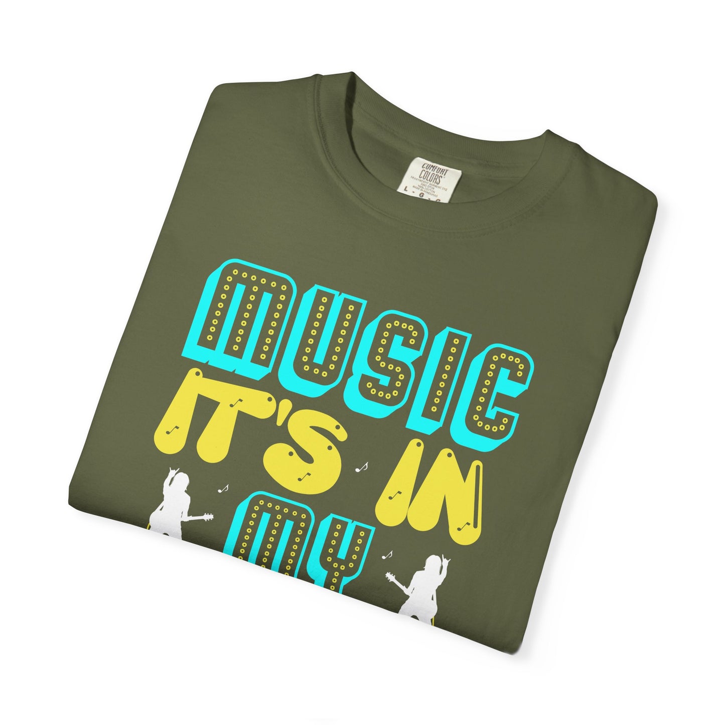 Music Graphic Design Unisex Cotton T-shirt 074