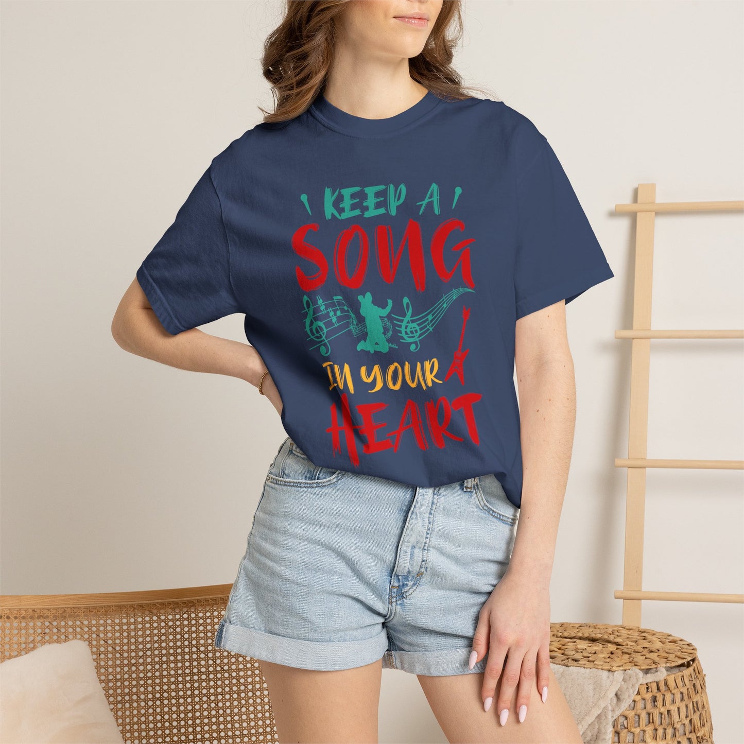 Music Graphic Design Unisex Cotton T-shirt 037