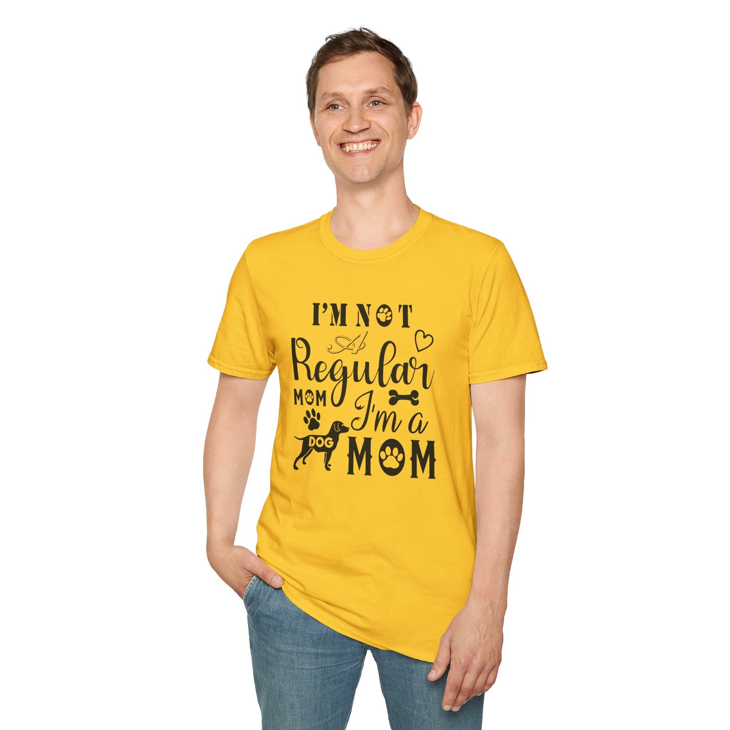 Dog Slogan T Shirts Unisex Funny Quote Tee Gildan Softstyle 64000 Short Sleeve For Dog Lovers