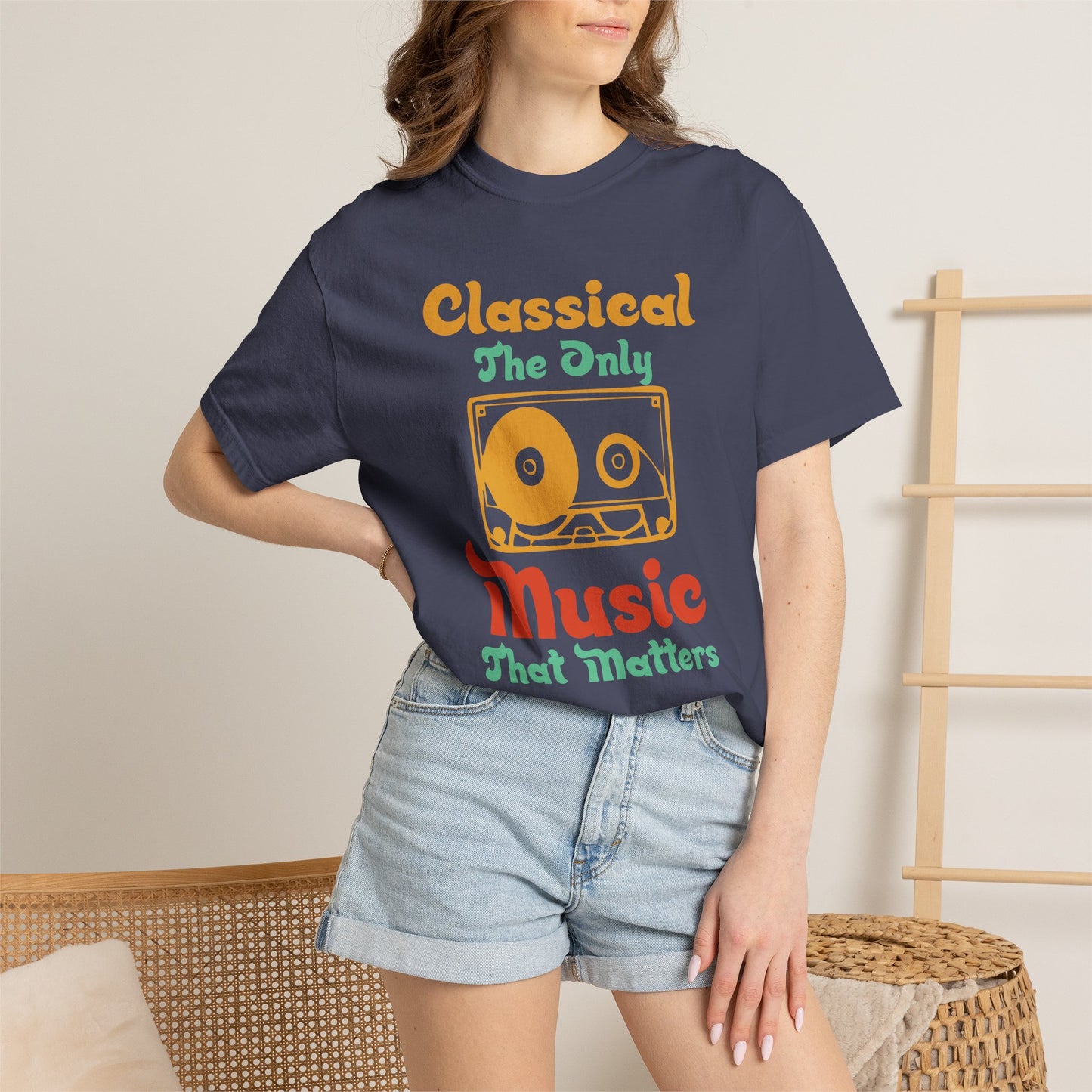 Music Graphic Design Unisex Cotton T-shirt 011