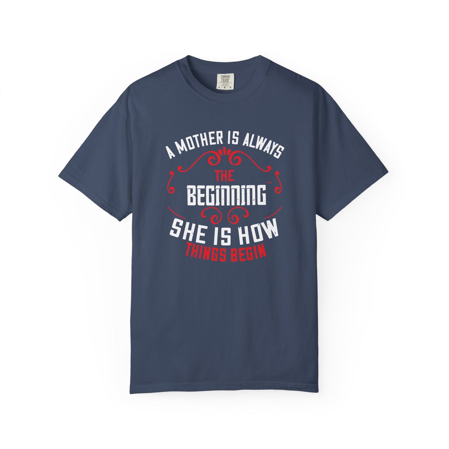 Mom T-shirt Mother Day Mama Tee Unisex Comfort Colors Garment-Dyed Cotton h53