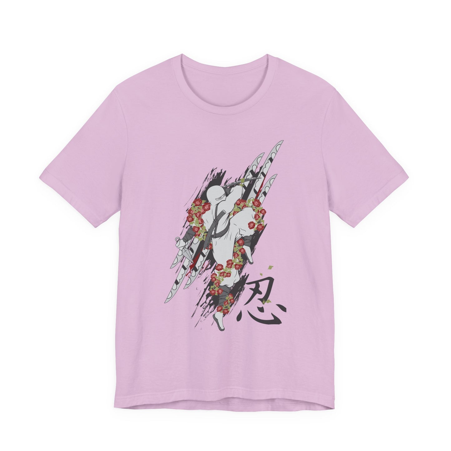 Ninja Samurai Artwork Graphic Unisex Cotton T-Shirt r5