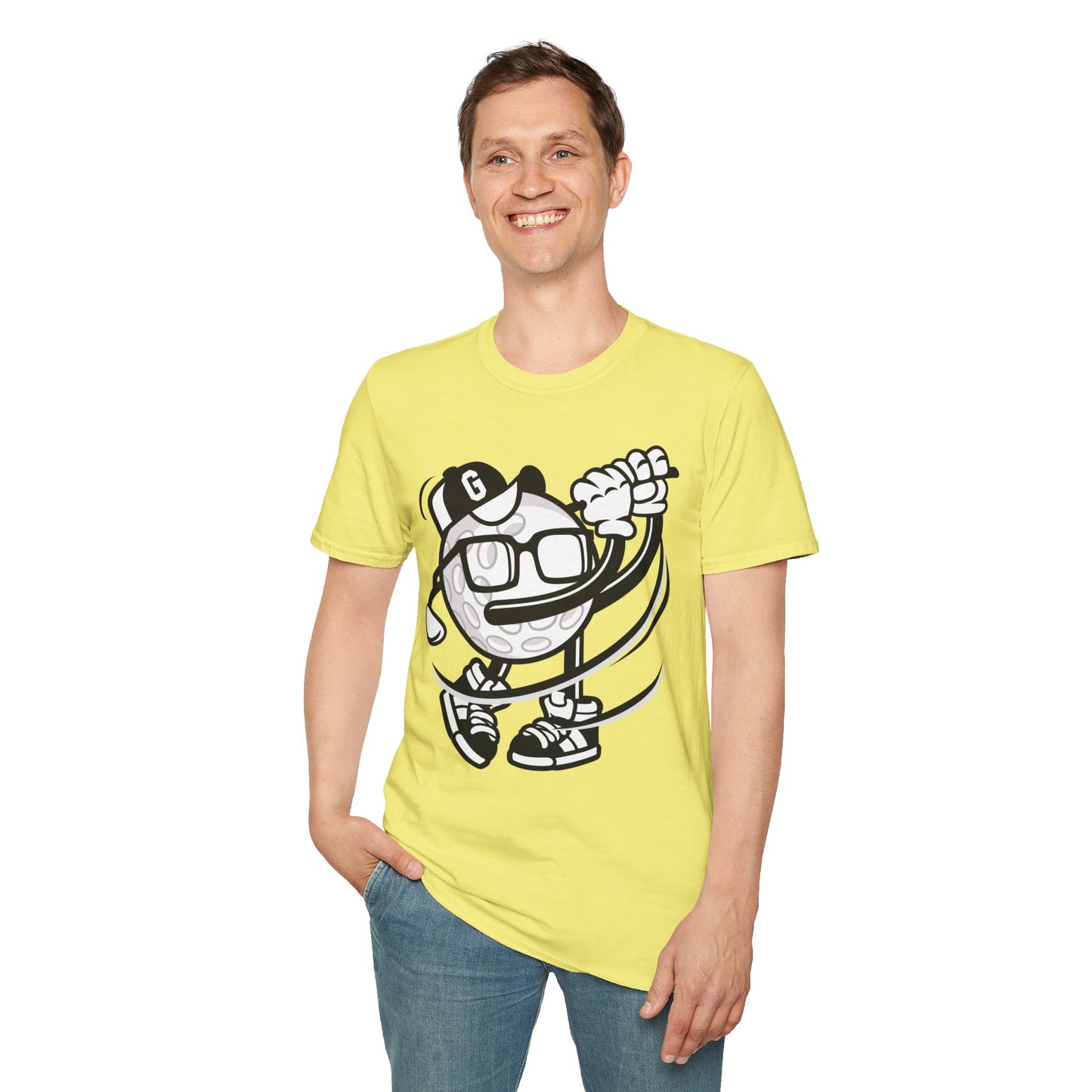 Cartoon T Shirt Animation T Shirt Funny Tee Shirt Gildan Softstyle 64000 Unisex Comfort