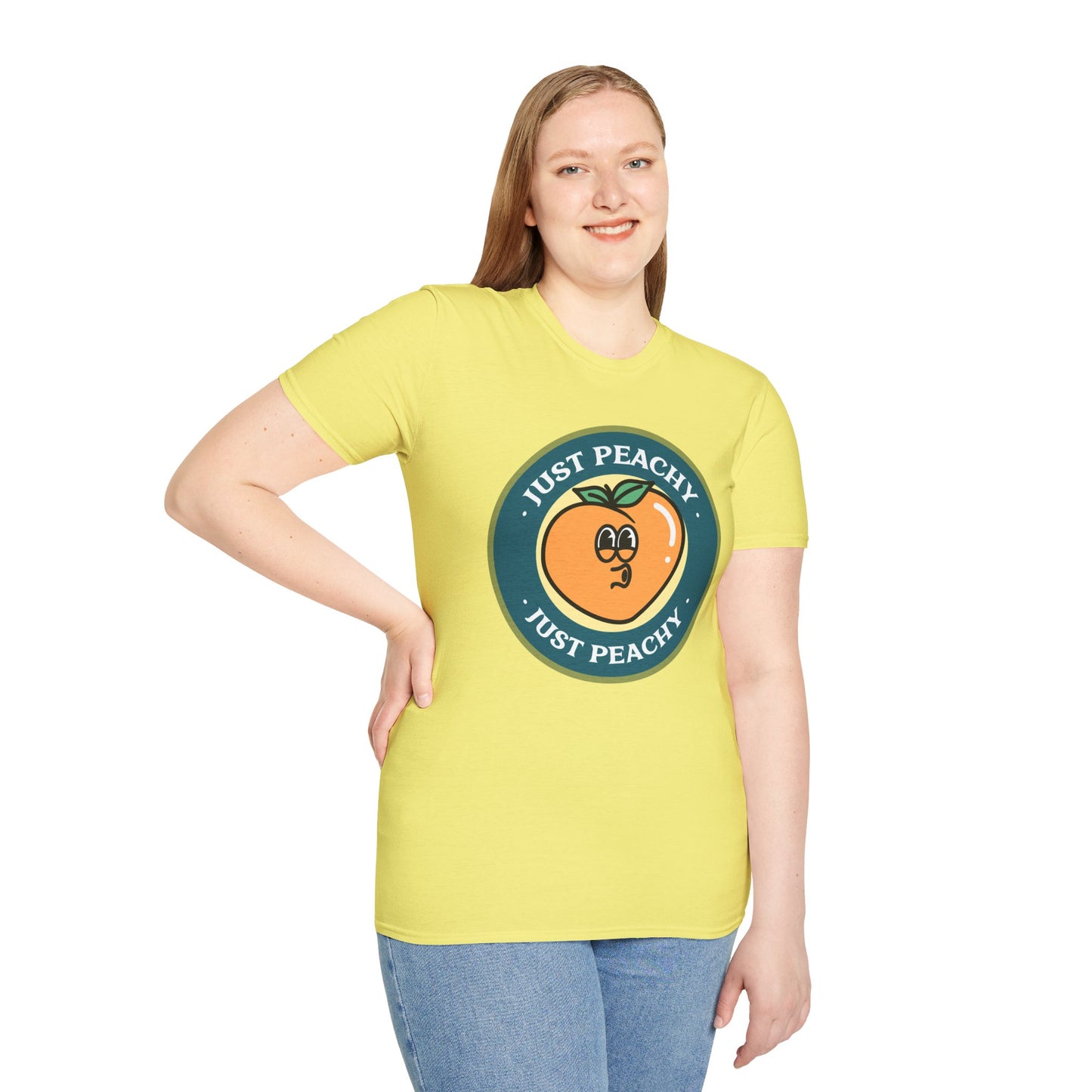 Food Tees, Funny Food T Shirts, Funny T Shirts, Shirt with Fruits, Shirt with Peach
