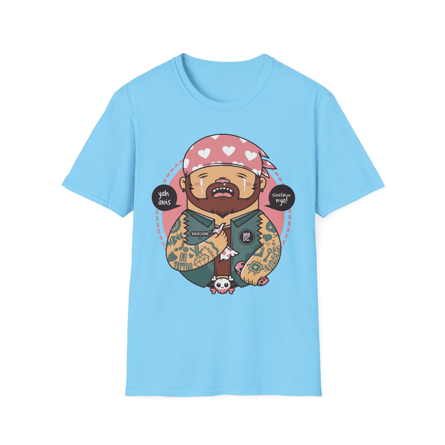 Cartoon Animation T Shirt Unisex Softstyle 100 Percent Ring Spun Cotton Comfort Tee