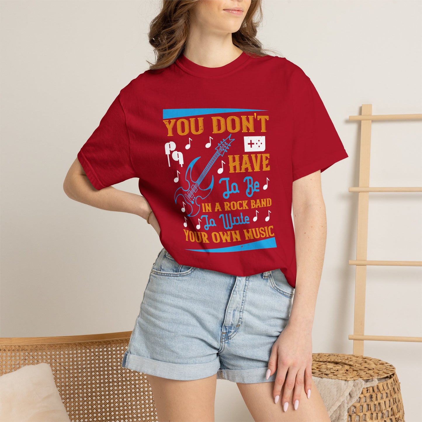 Music Graphic Design Unisex Cotton T-shirt u1