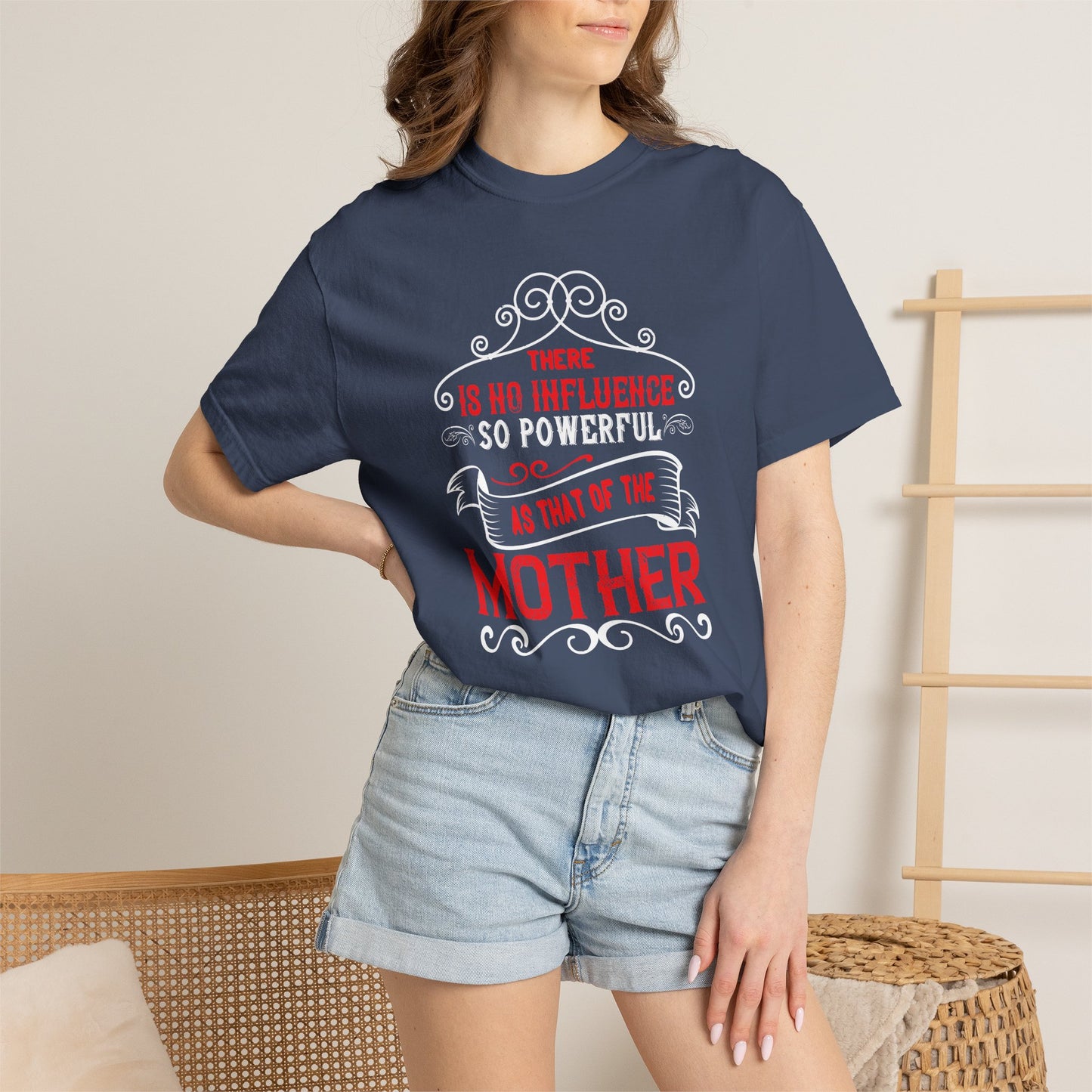 Mom T-shirt Mother Day Mama Tee Unisex Comfort Colors Garment-Dyed Cotton h96