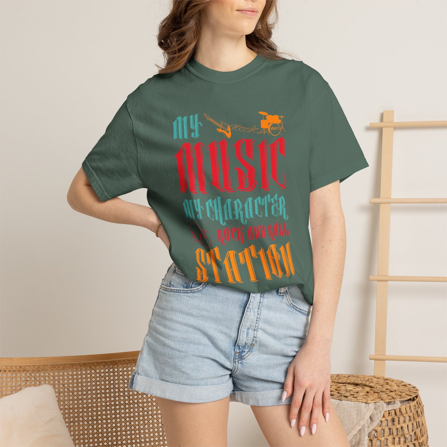 Music Graphic Design Unisex Cotton T-shirt 039