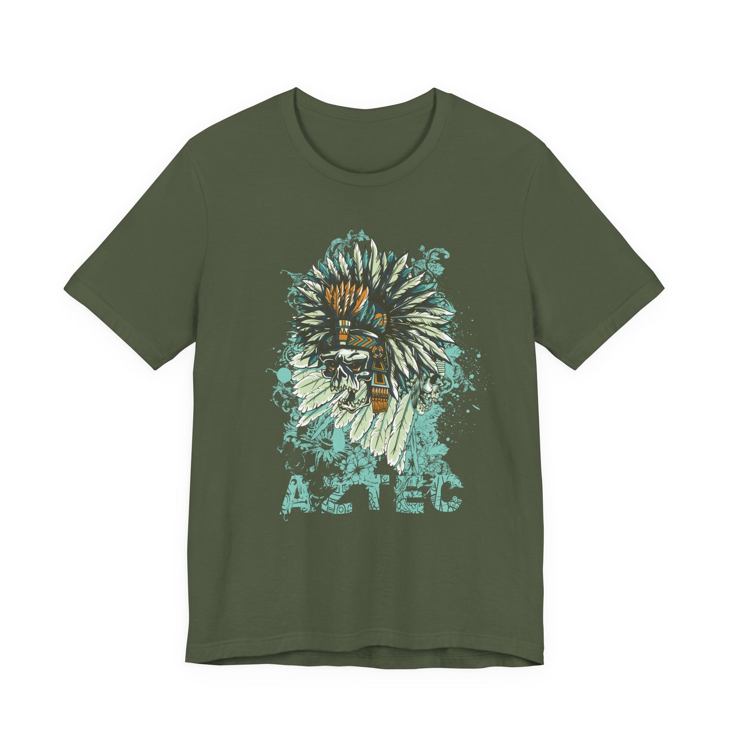 Skull Graphic Design Unisex Cotton Tee Shirt Art-14