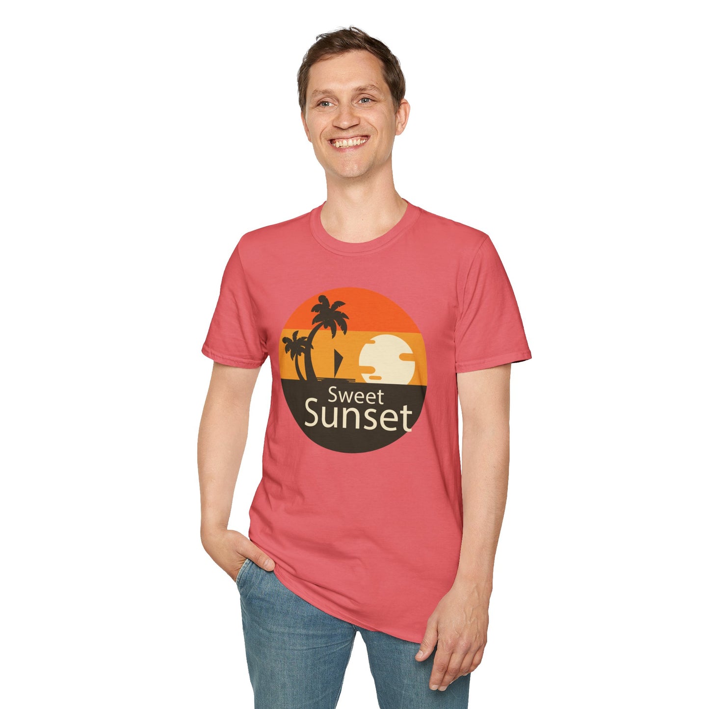 Summer T-Shirt, Summer Design Shirts, Art Tee Shirt with Summer Design - 5