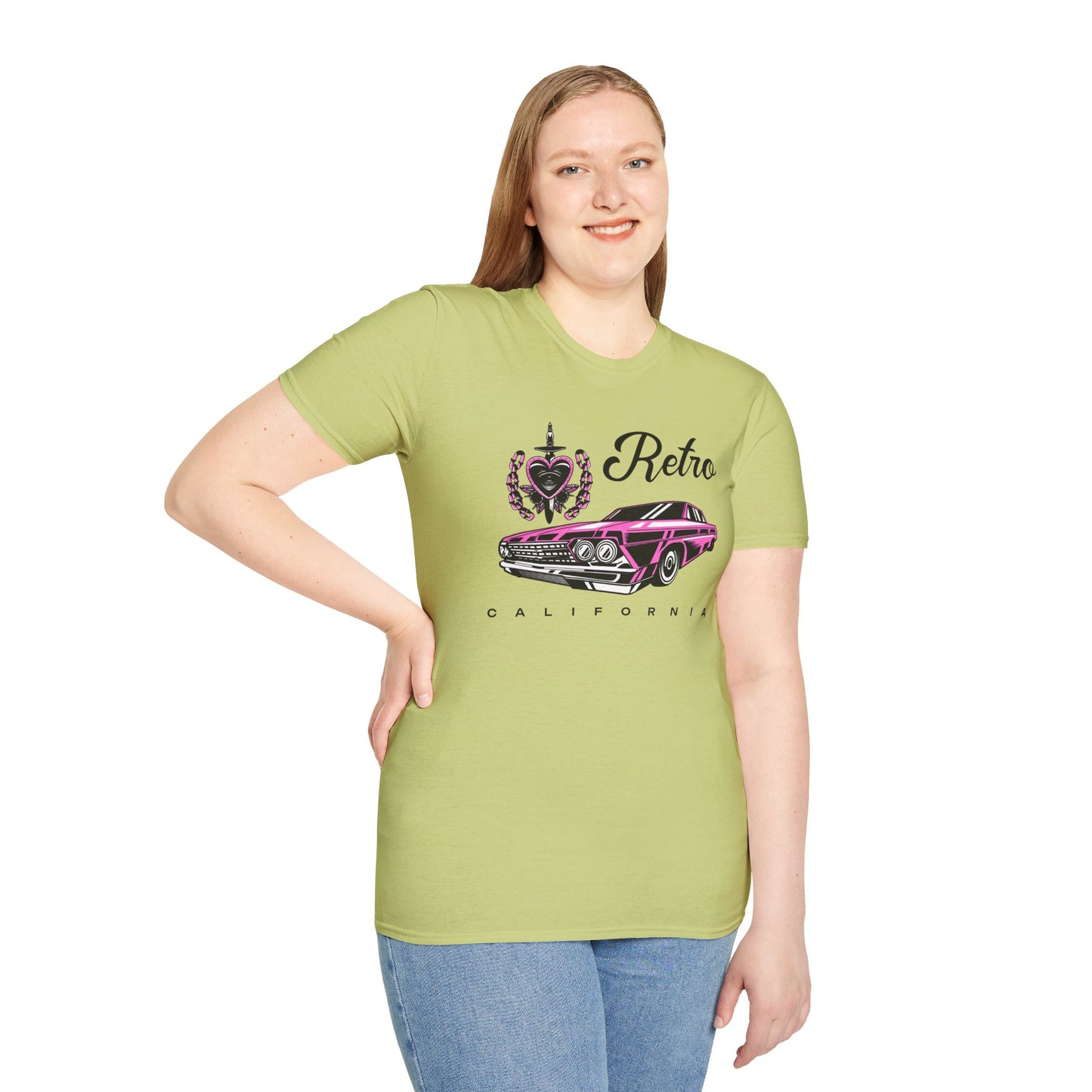 Retro T Shirt, Retro Design Shirt, Retro Art Tee Shirt, T-shirt with Retro Style