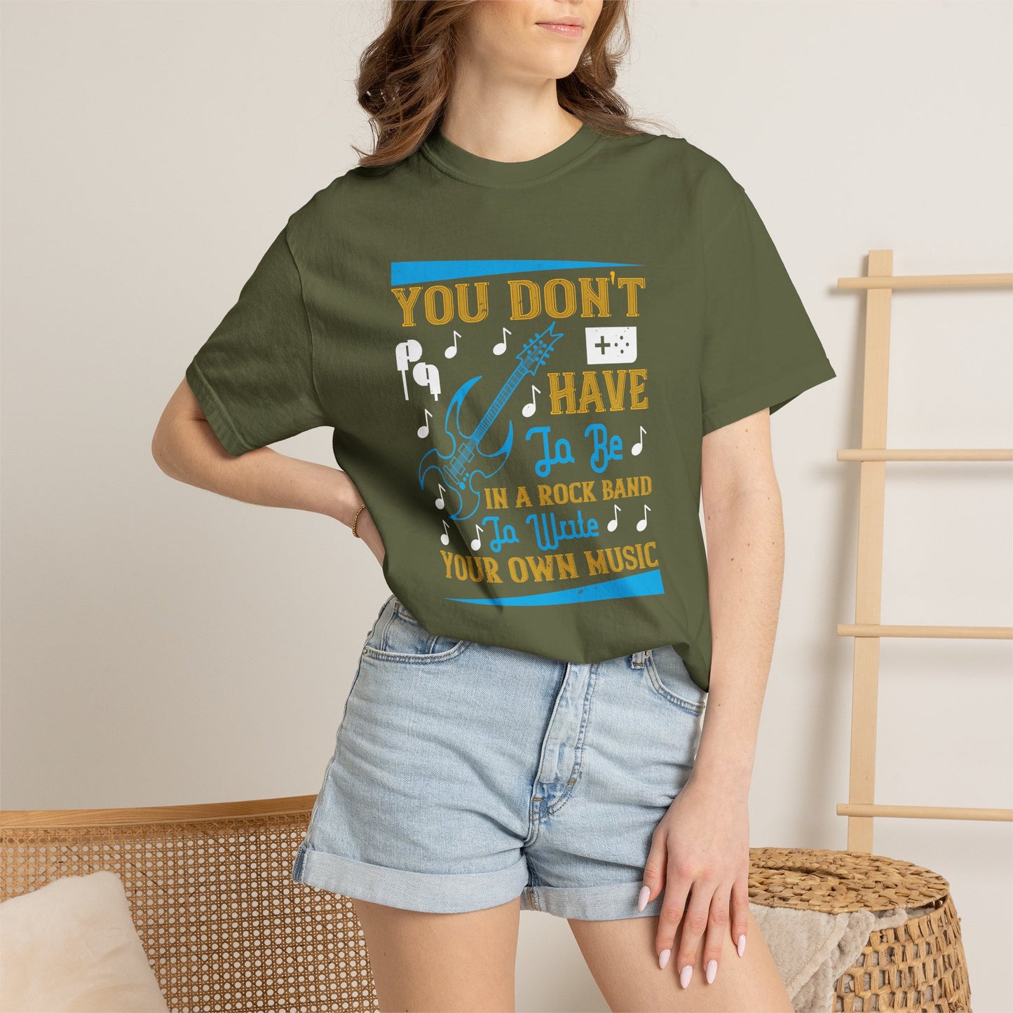 Music Graphic Design Unisex Cotton T-shirt u1