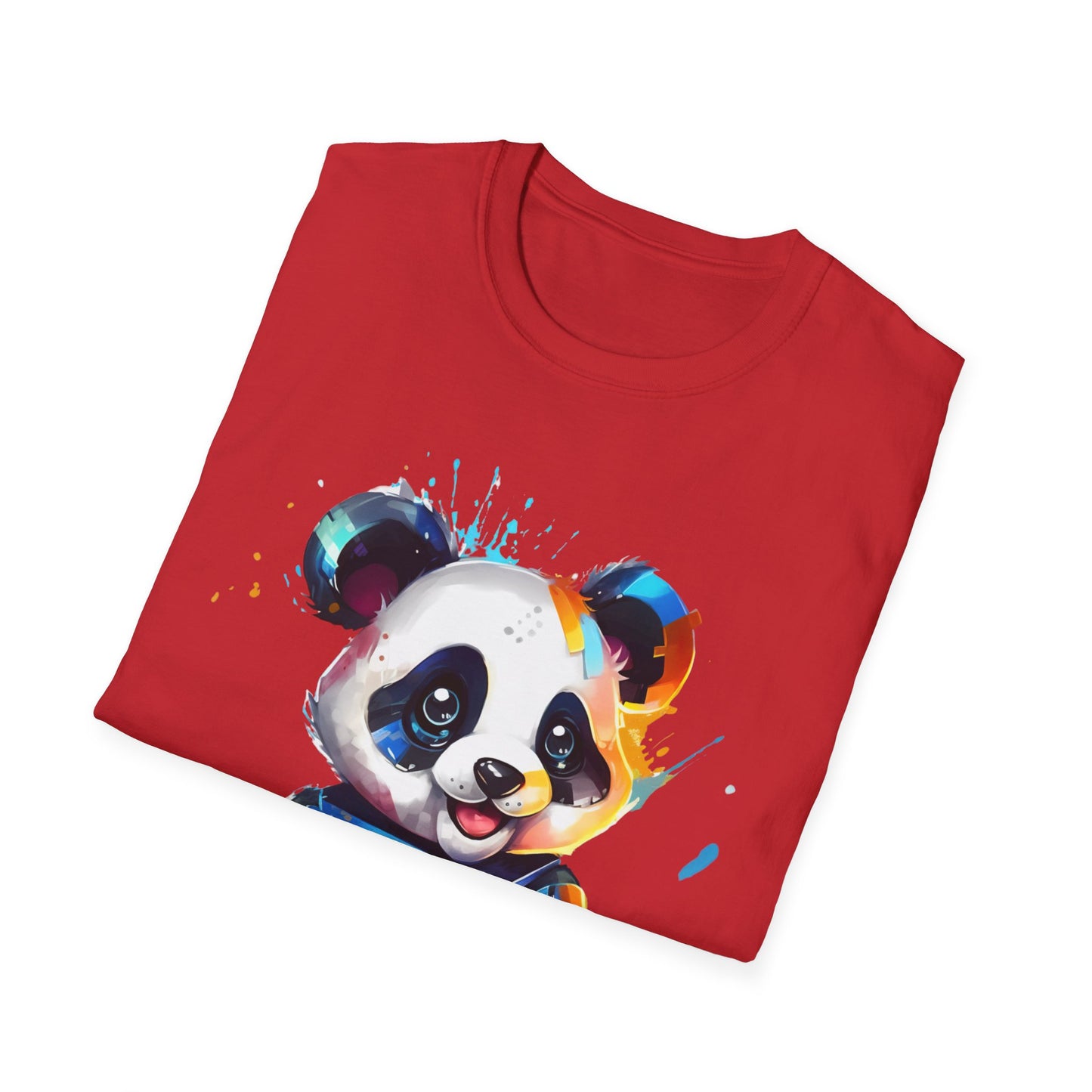 Animals Tees, Funny Animals Shirt, T Shirts with Funny Animals, T-Shirt with Panda, Panda Tees