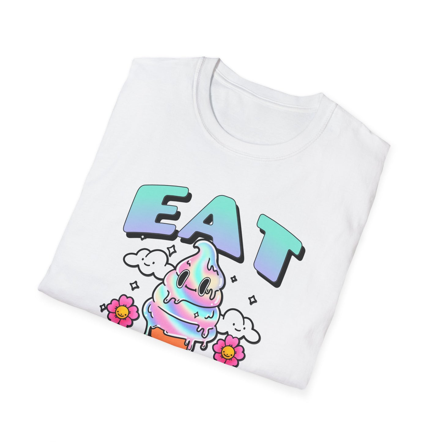 Food Tees, Funny Food T Shirts, Funny T Shirts, Shirt with Food, Junk Food Tees, Shirt with Ice Cream, Ice Cream T-Shirt