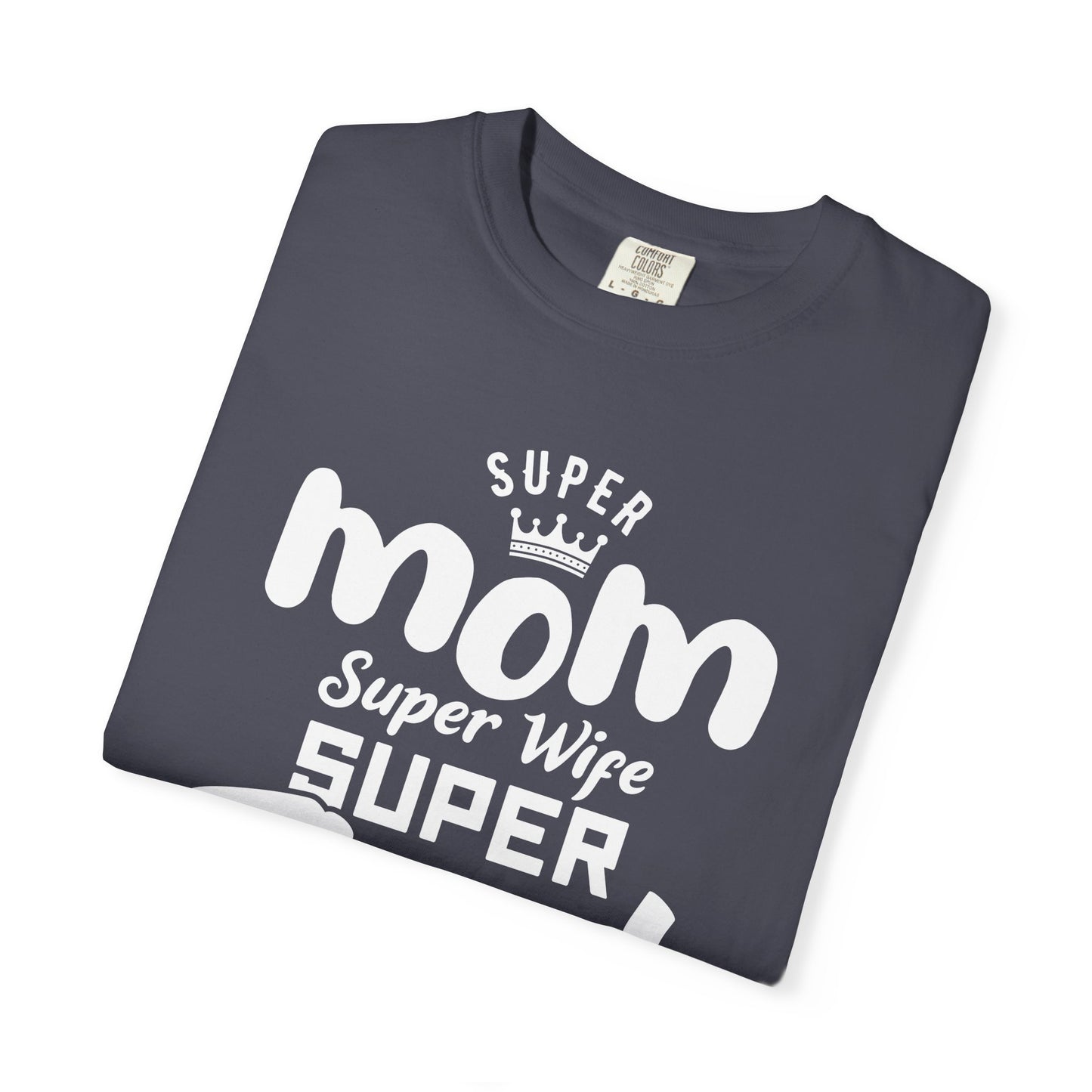 Mom T-shirt Mother's Day Mama Tee Unisex Comfort Colors Garment-Dyed Cotton h45
