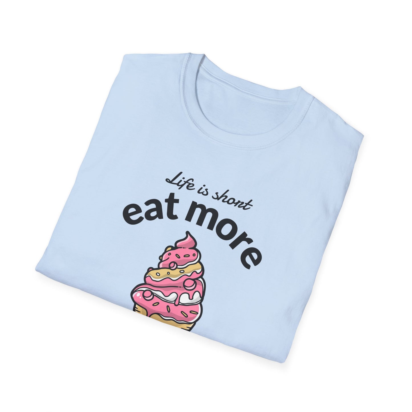 Food Tees, Funny Food T Shirts, Funny T Shirts, Shirt with Food, Junk Food Tees, Shirt with Ice Cream, Ice Cream T-Shirt
