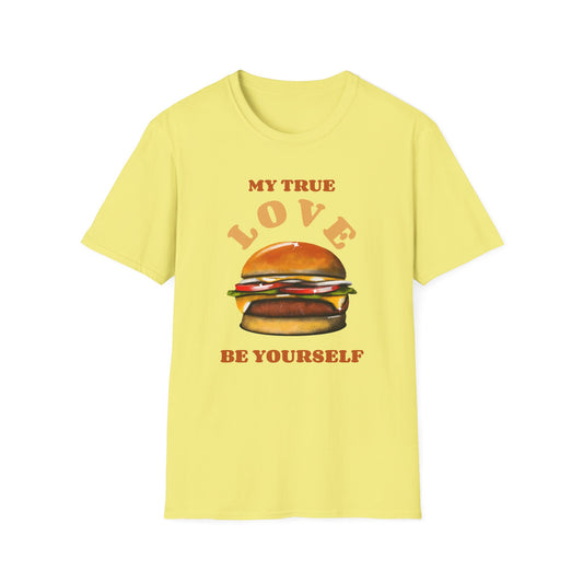 Food Tees, Funny Food T Shirts, Funny T Shirts, Shirt with Food, Junk Food Tees, Shirt with Burger, Burger T-Shirt