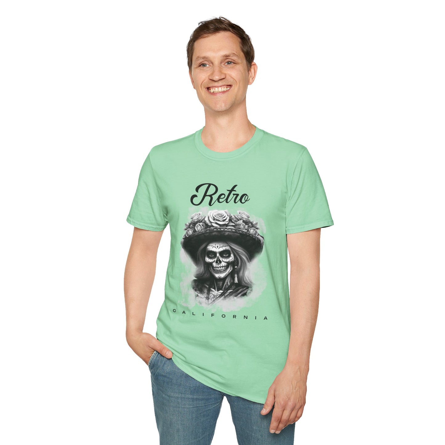 Retro T Shirt, Retro Design Shirt, Retro Art Tee Shirt, T-shirt with Retro Style