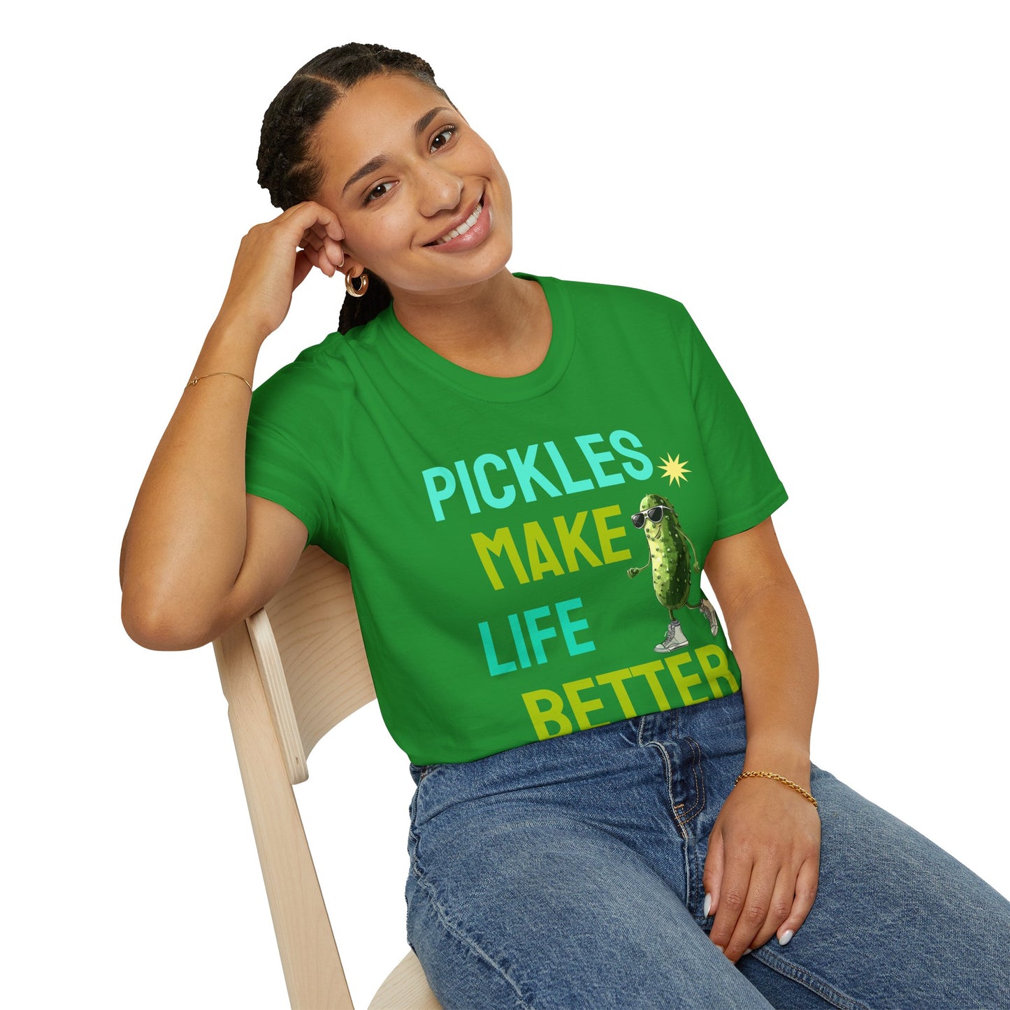 Food Tees, Funny Food T Shirts, Funny T Shirts, Shirt with Vegetables, Shirt with Pickle