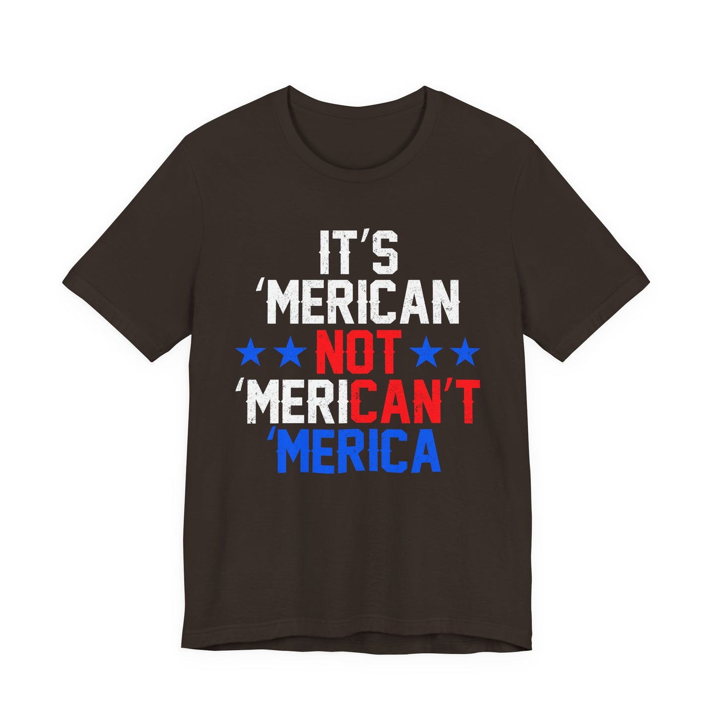 Patriotic USA Stars Graphic Unisex Cotton T-Shirt a5