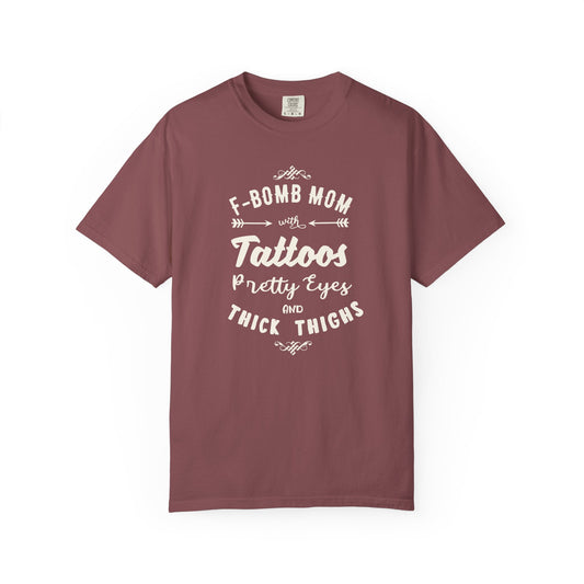 Mom T-shirt Mother's Day Mama Tee Unisex Comfort Colors Garment-Dyed Cotton h37