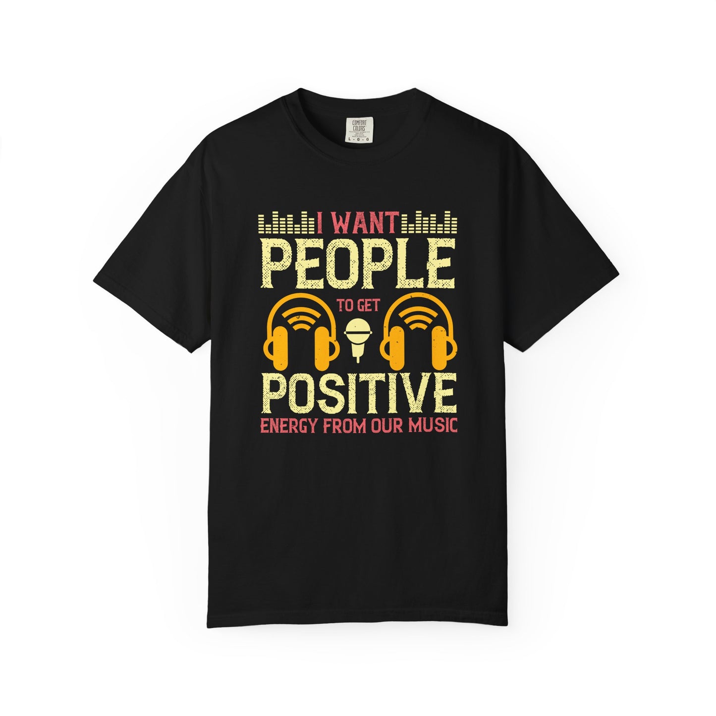 Music Graphic Design Unisex Cotton T-shirt m16