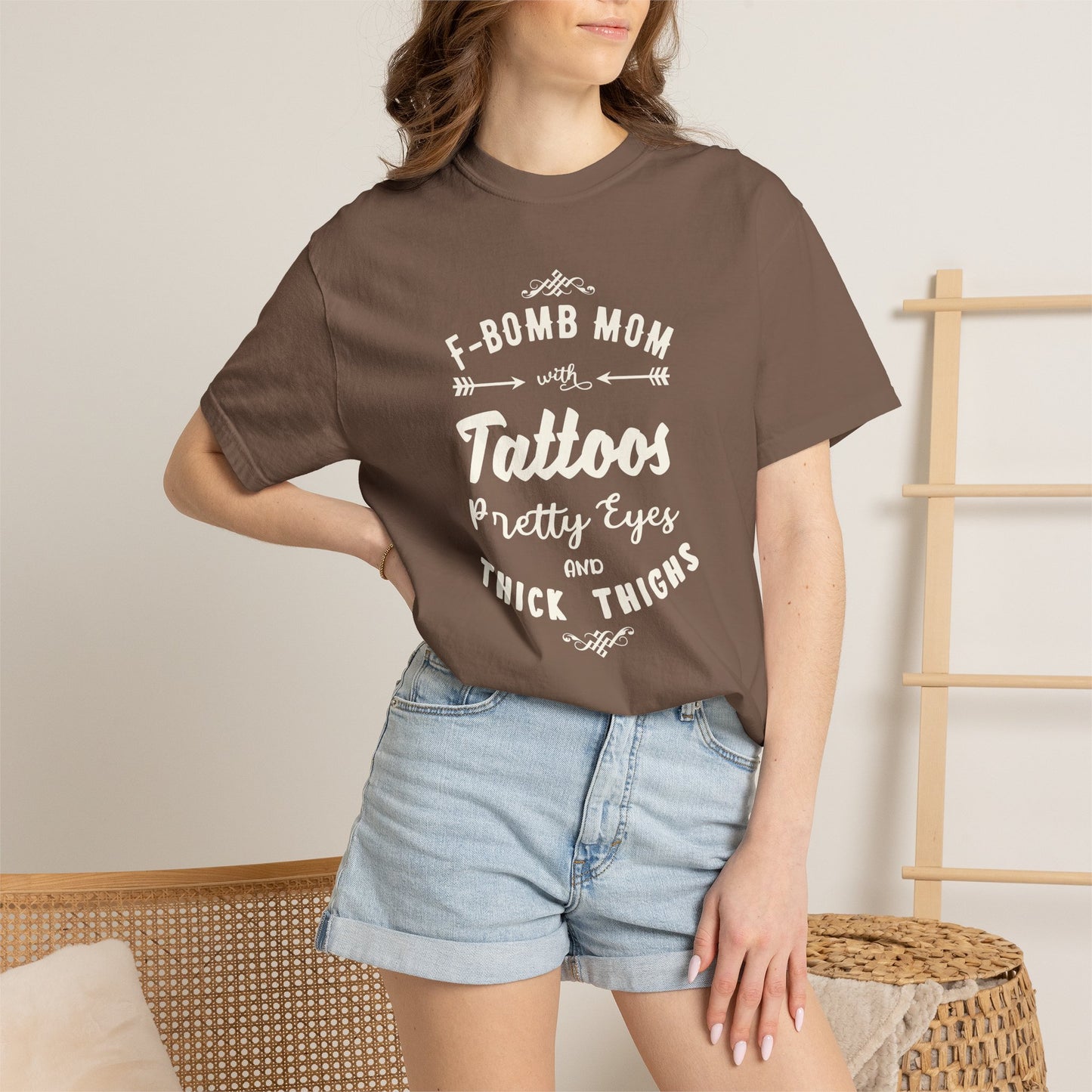 Mom T-shirt Mother's Day Mama Tee Unisex Comfort Colors Garment-Dyed Cotton h37