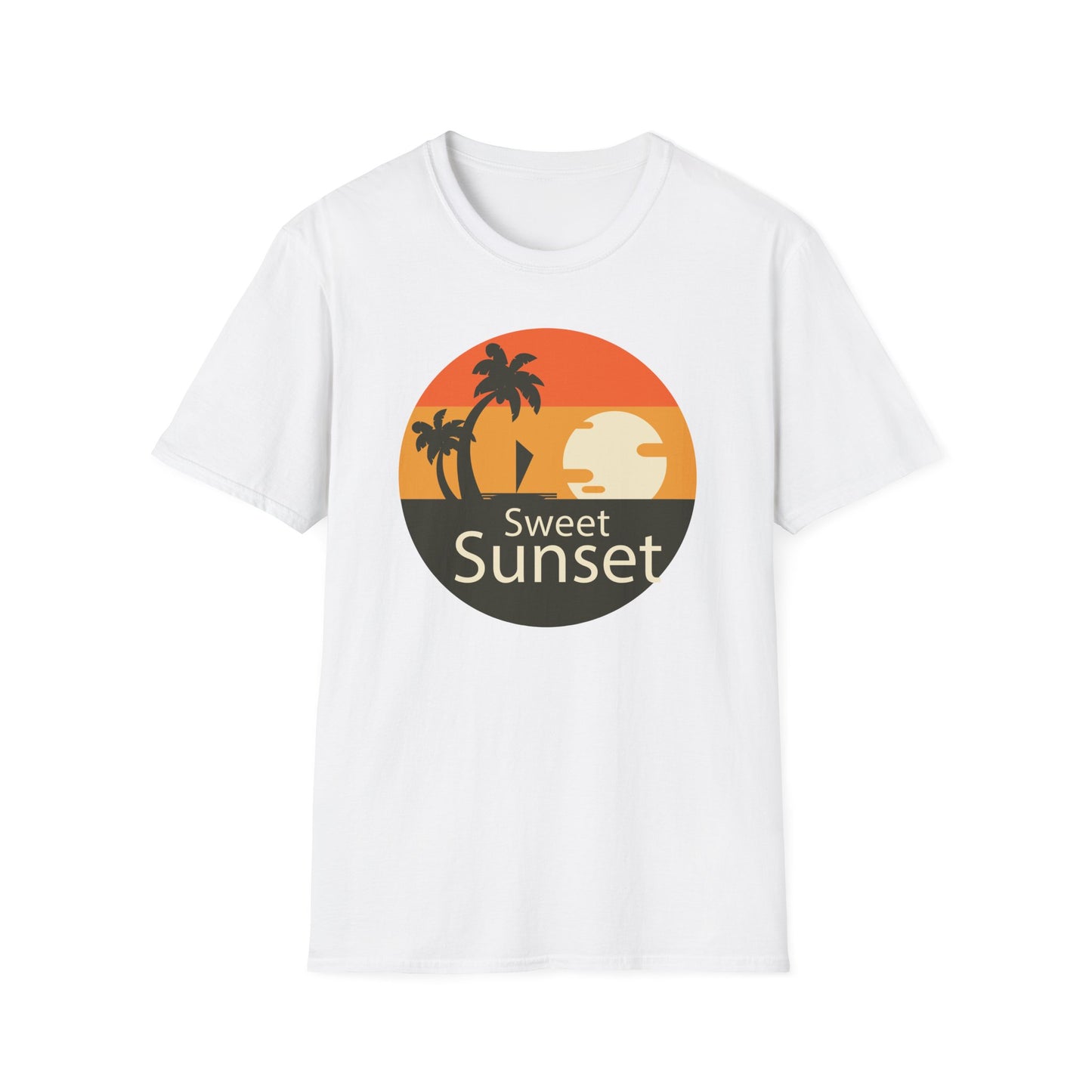 Summer T-Shirt, Summer Design Shirts, Art Tee Shirt with Summer Design - 5