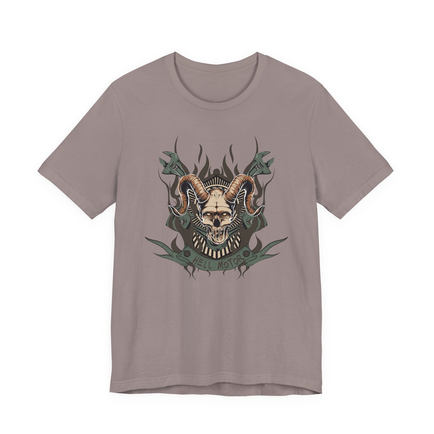 Gothic Skull Graphic Design Unisex Cotton Tee Art-49
