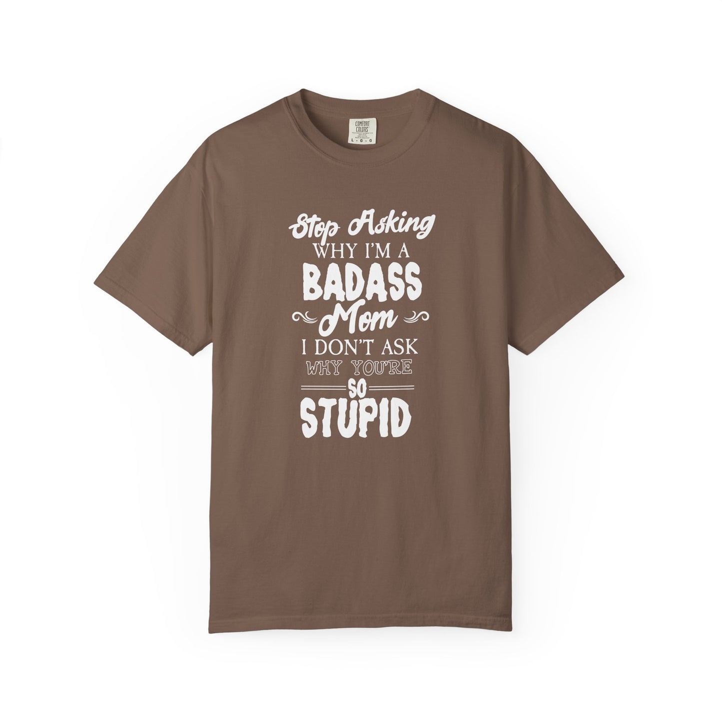 Mom T-shirt Mother's Day Mama Tee Unisex Comfort Colors Garment-Dyed Cotton h39