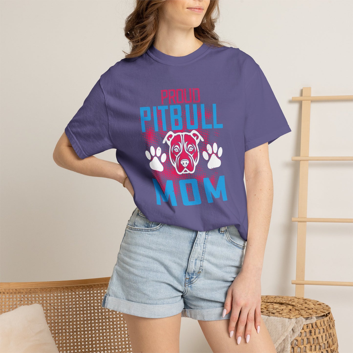 Mom T-shirt Mother Day Mama Tee Unisex Comfort Colors Garment-Dyed Cotton h91