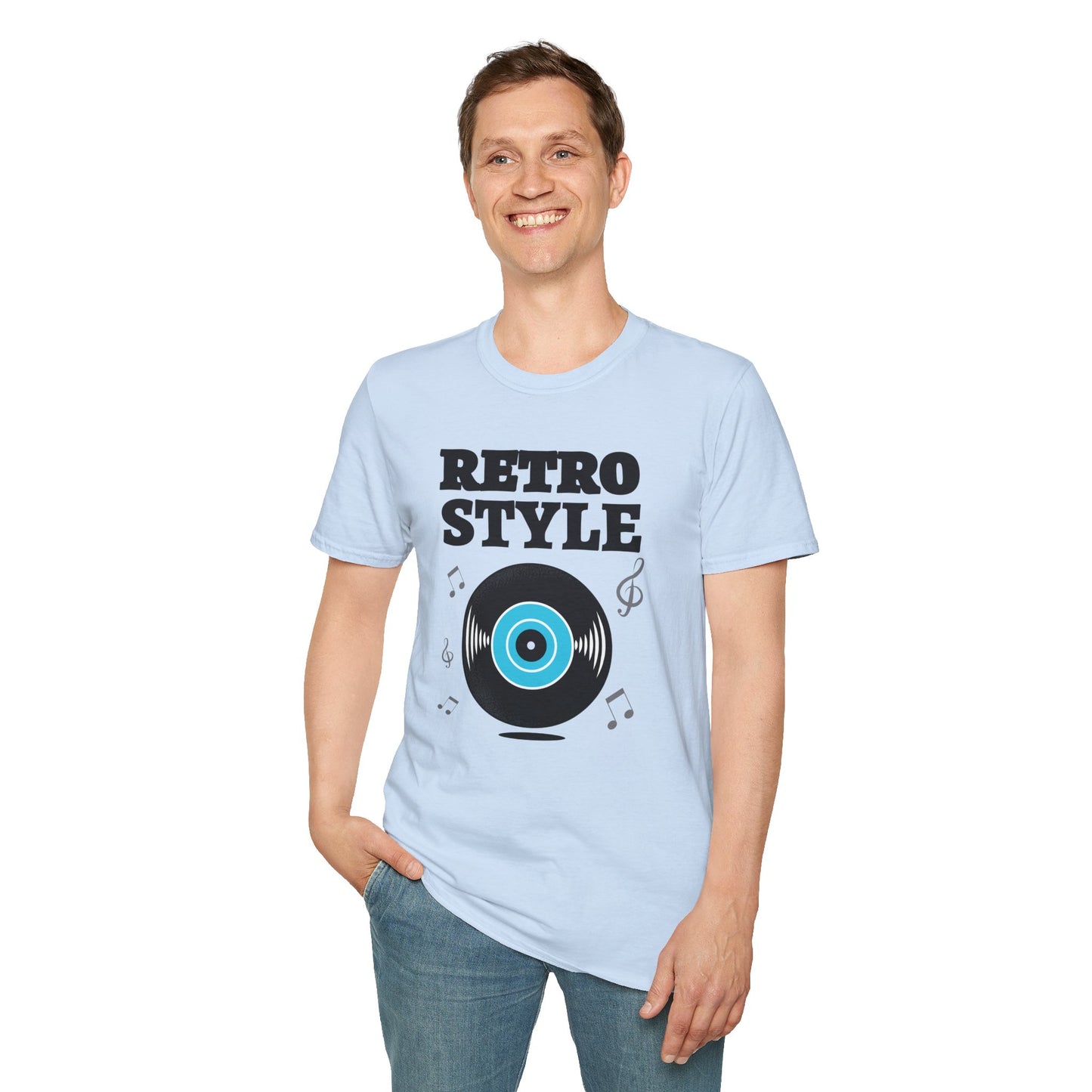 Retro T Shirt, Retro Design Shirt, Retro Art Tee Shirt, T-shirt with Retro Style