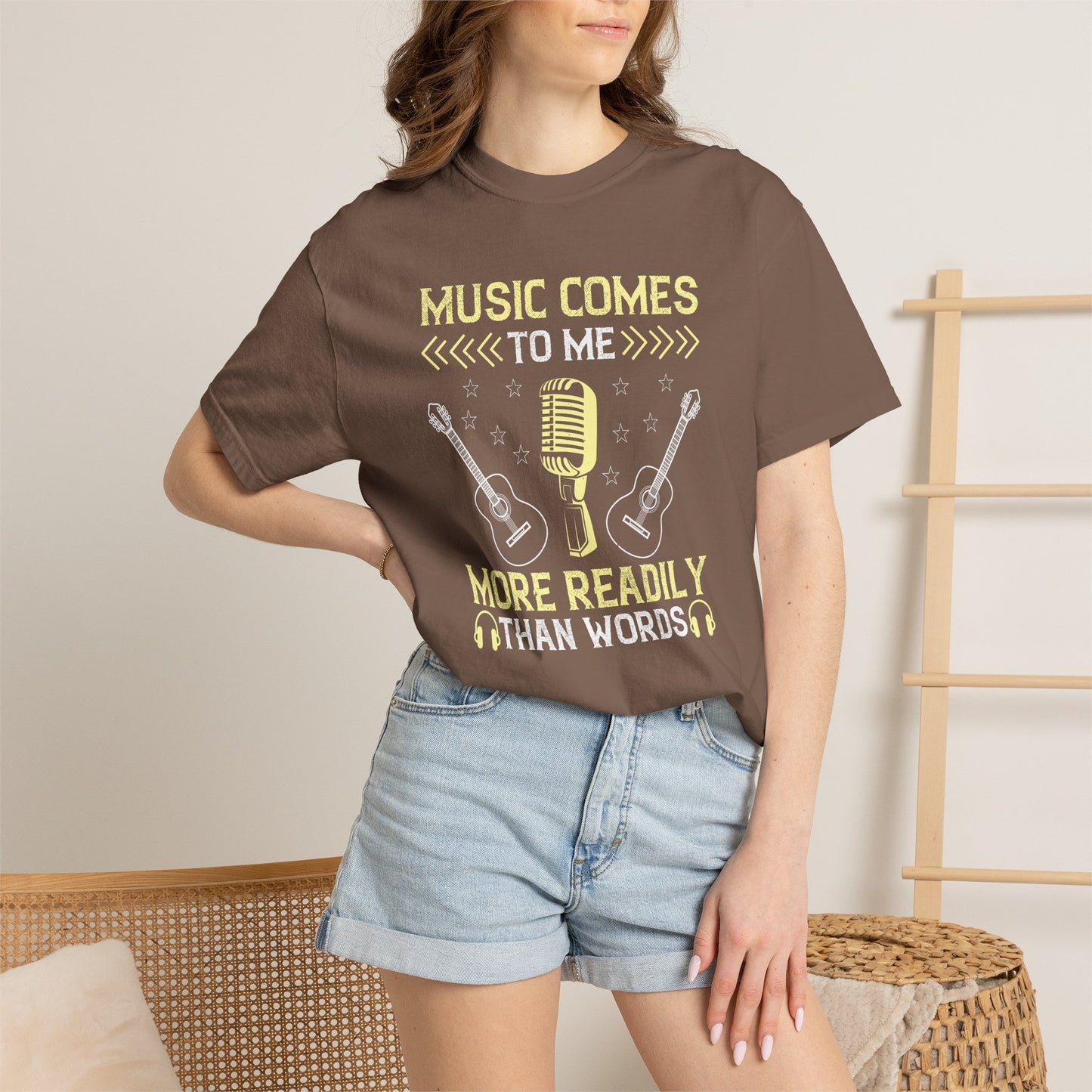 Music Graphic Design Unisex Cotton T-shirt m23