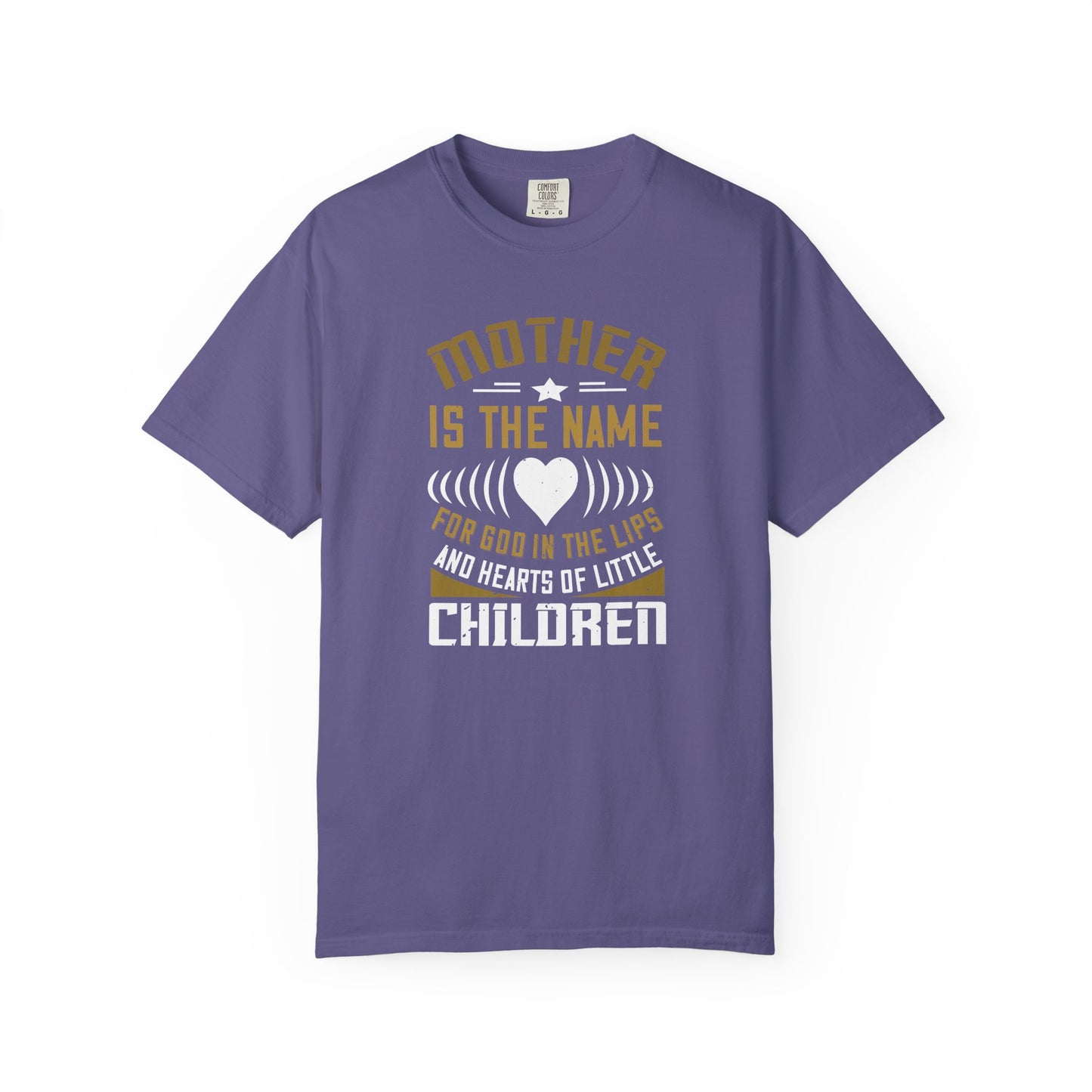 Mom T-shirt Mother Day Mama Tee Unisex Comfort Colors Garment-Dyed Cotton h83