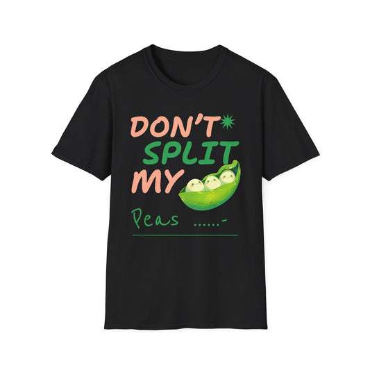 Food Tees, Funny Food T Shirts, Funny T Shirts, Shirt with Vegetables, Shirt with Peas