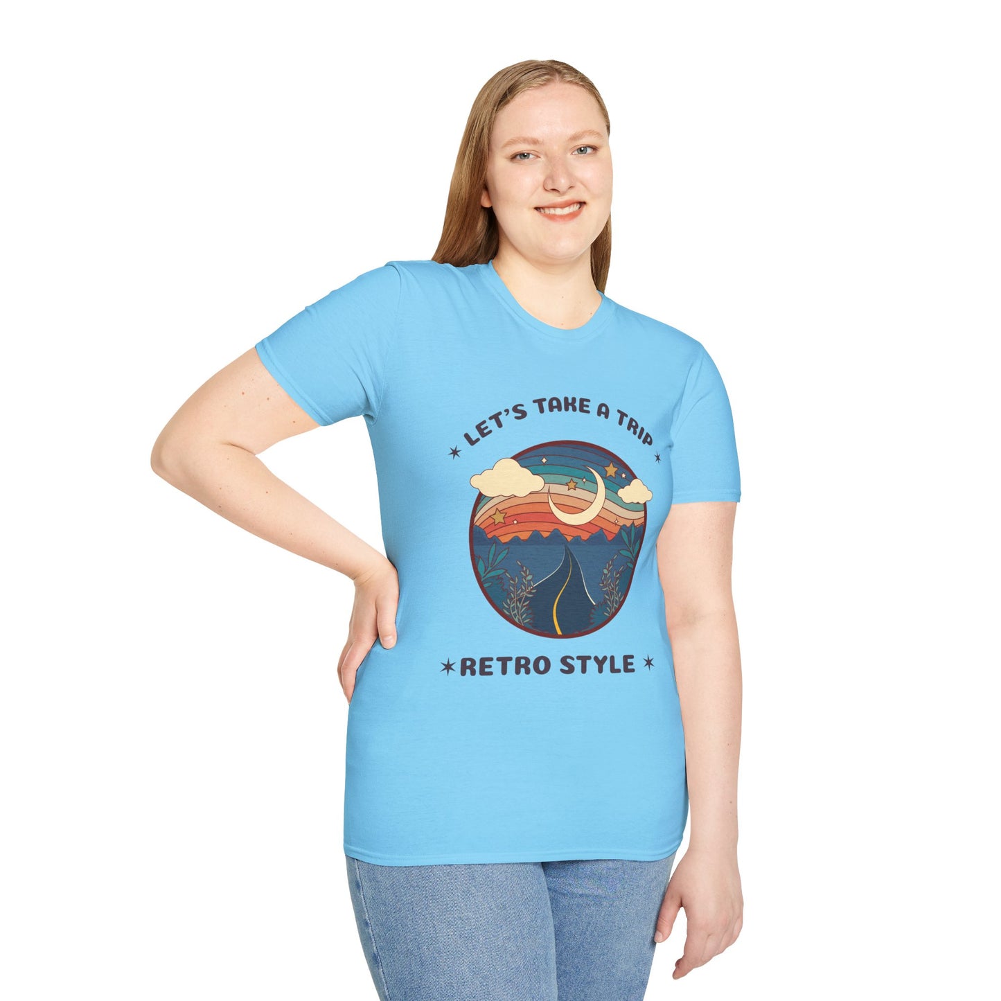 Retro T Shirt, Retro Design Shirt, Retro Art Tee Shirt, T-shirt with Retro Style