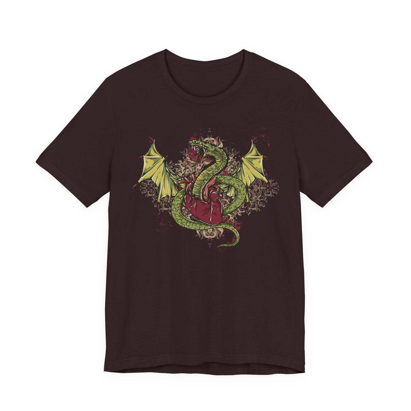 Dragon Illustration Graphic Unisex Cotton T-Shirt r29