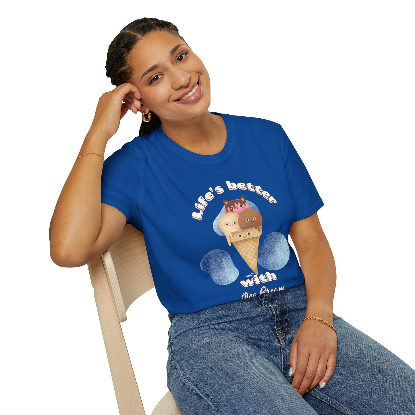 Food Tees, Funny Food T Shirts, Funny T Shirts, Shirt with Food, Junk Food Tees, Shirt with Ice Cream, Ice Cream T-Shirt