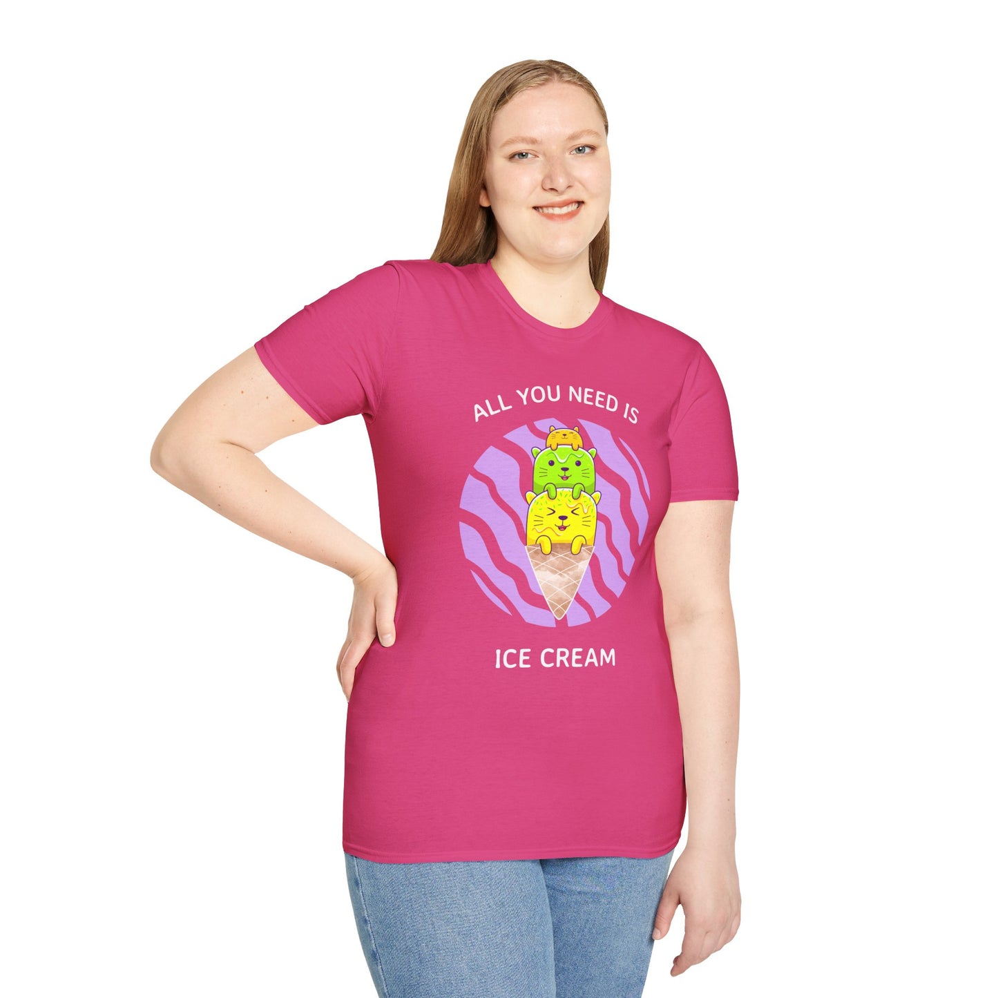 Food Tees, Funny Food T Shirts, Funny T Shirts, Shirt with Food, Junk Food Tees, Shirt with Ice Cream, Ice Cream T-Shirt