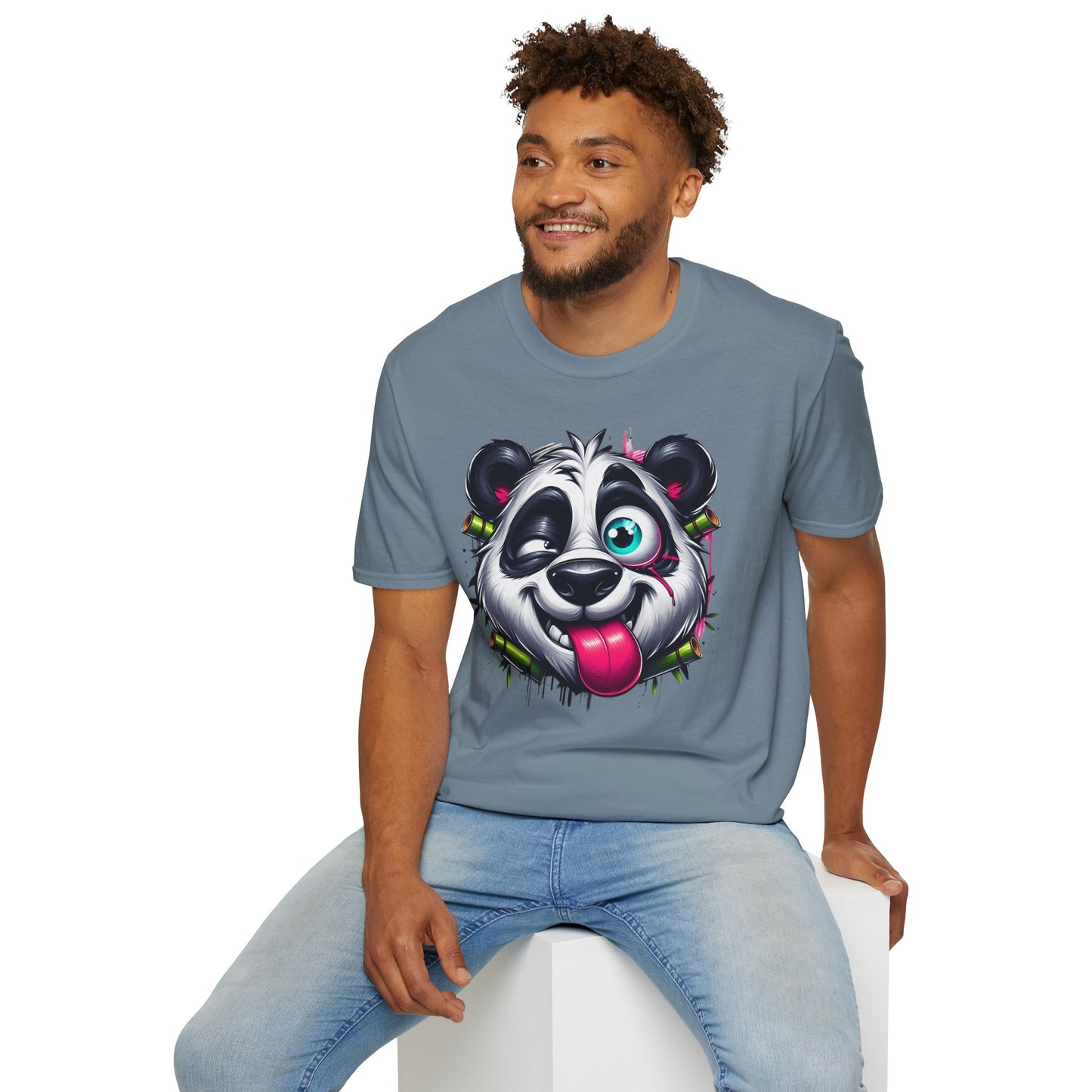 Animals Tees, Funny Animals Shirt, T Shirts with Funny Animals, T-Shirt with Panda, Panda Tees