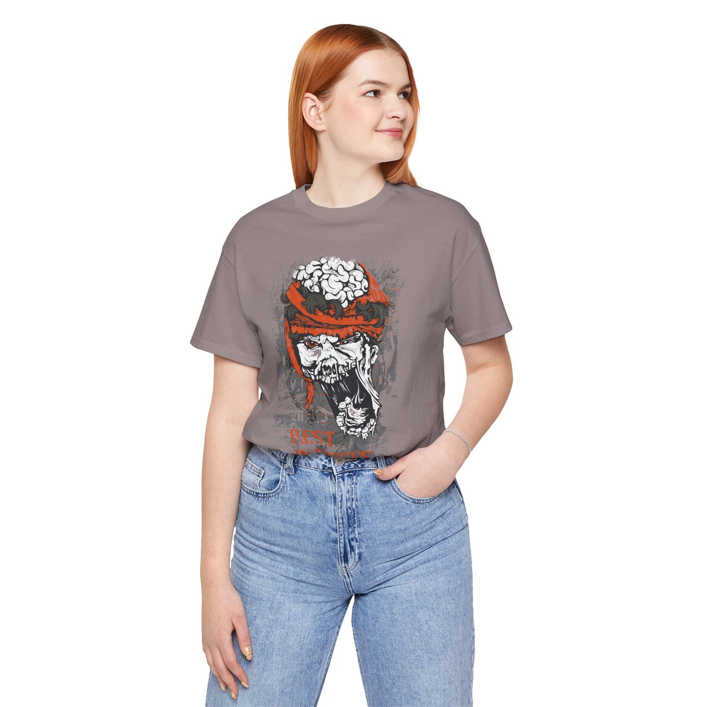 Skull Graphic Unisex Cotton T-Shirt r10