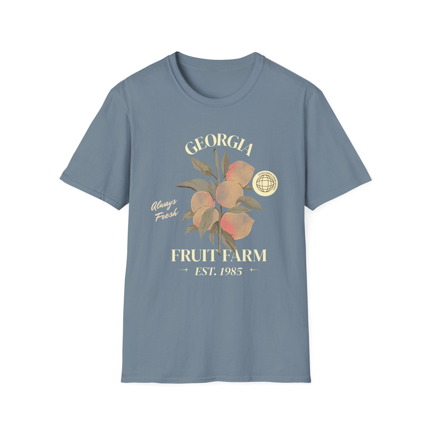 Food Tees, Funny Food T Shirts, Funny T Shirts, Shirt with Fruits, Shirt with Peach