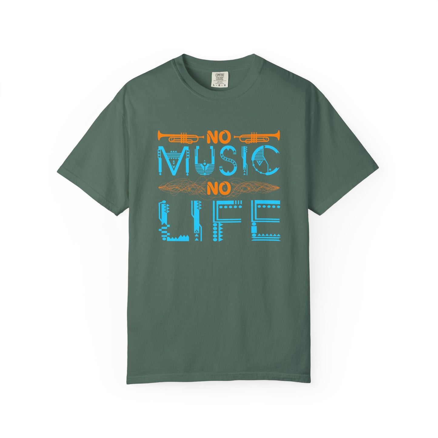 Music Graphic Design Unisex Cotton T-shirt  077