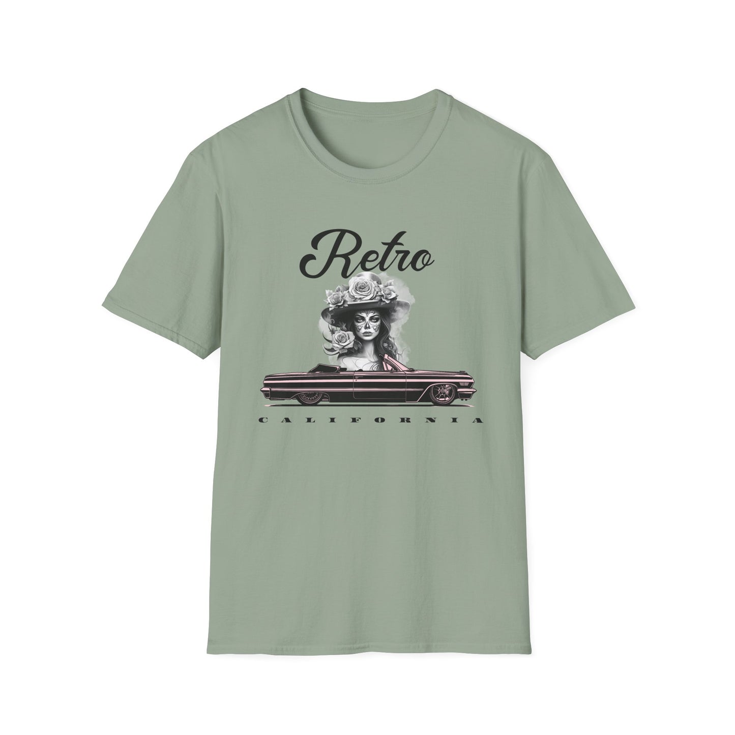 Retro T Shirt, Retro Design Shirt, Retro Art Tee Shirt, T-shirt with Retro Style