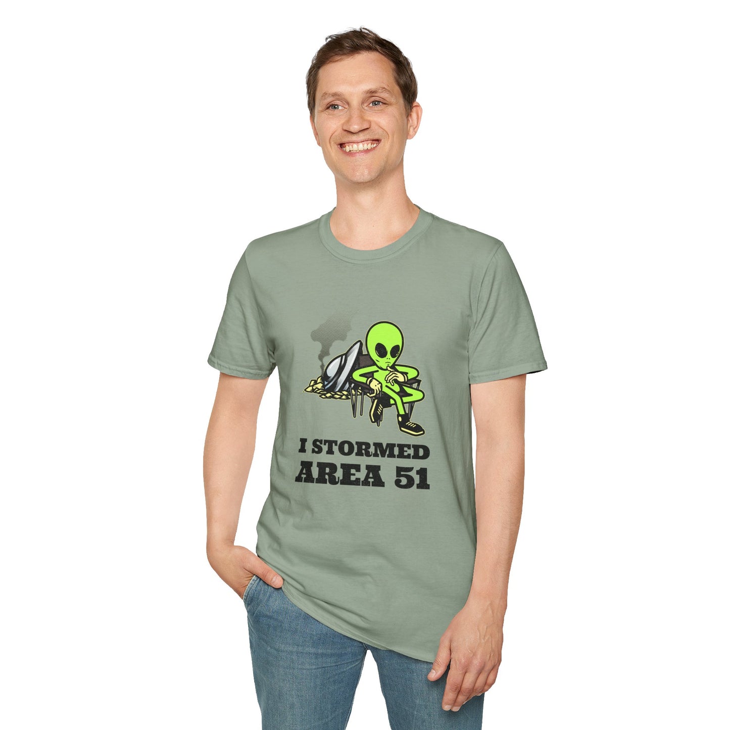 Funny T Shirts, UFO Tees, Funny Aliens Shirt - 14