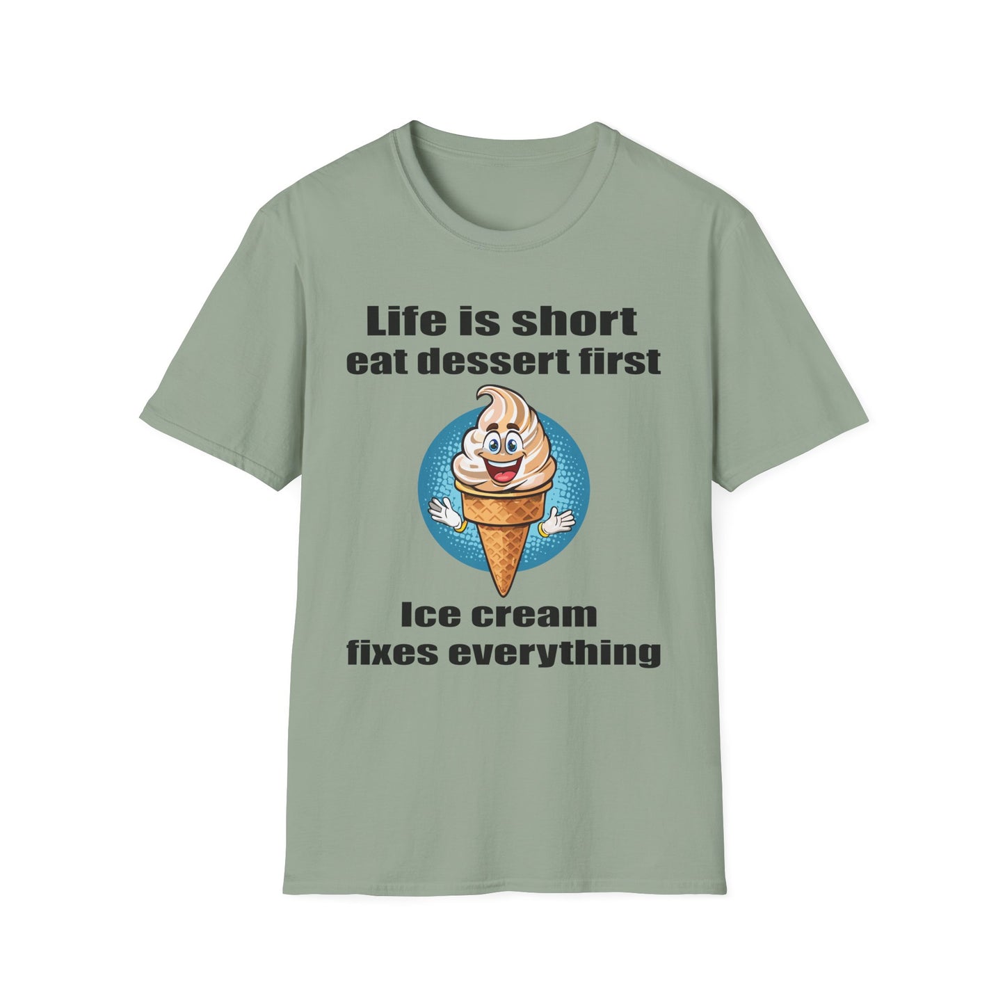 Food Tees, Funny Food T Shirts, Funny T Shirts, Shirt with Food, Junk Food Tees, Shirt with Ice Cream, Ice Cream T-Shirt